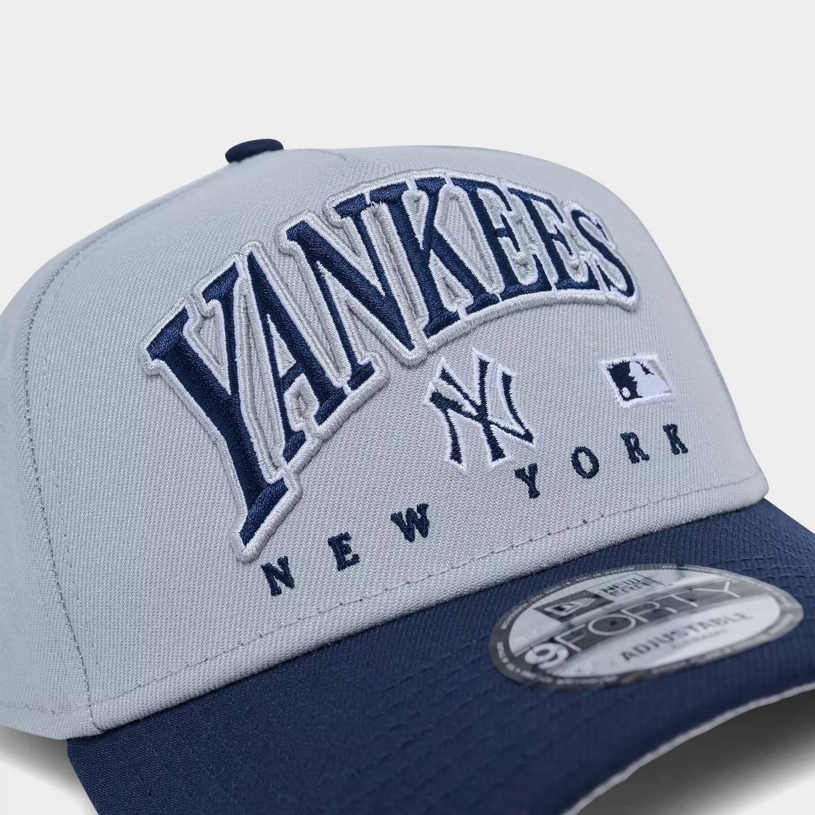 New Era New York Yankees MLB 9FORTY Embroidery Wordmark A-Frame Snapback Hat