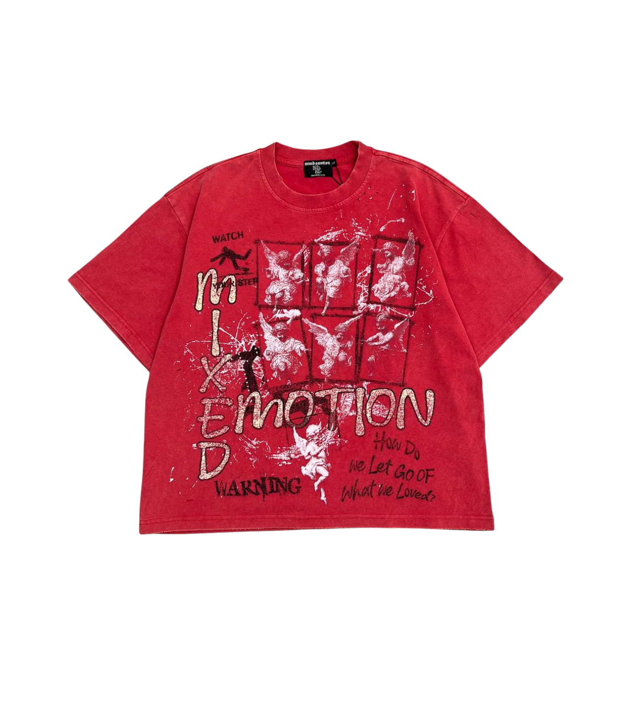Mixed Emotions “Chaos” Tee Red