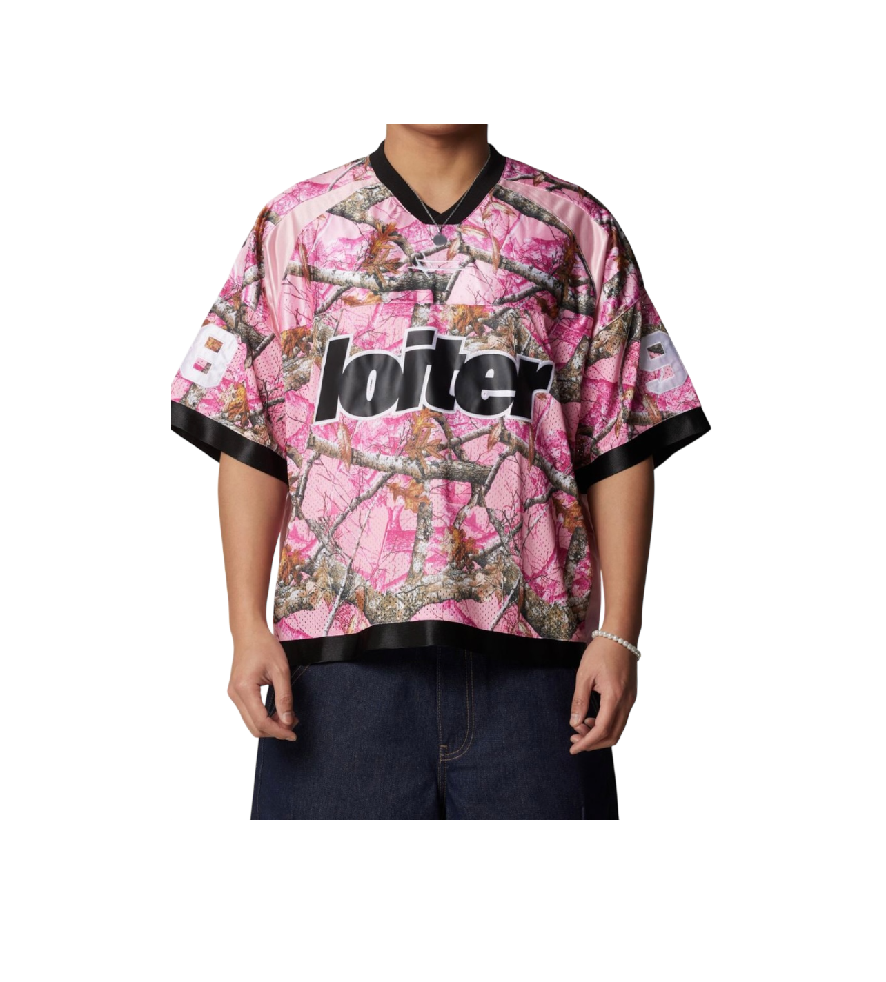 Loiter Pink Camo Jersey