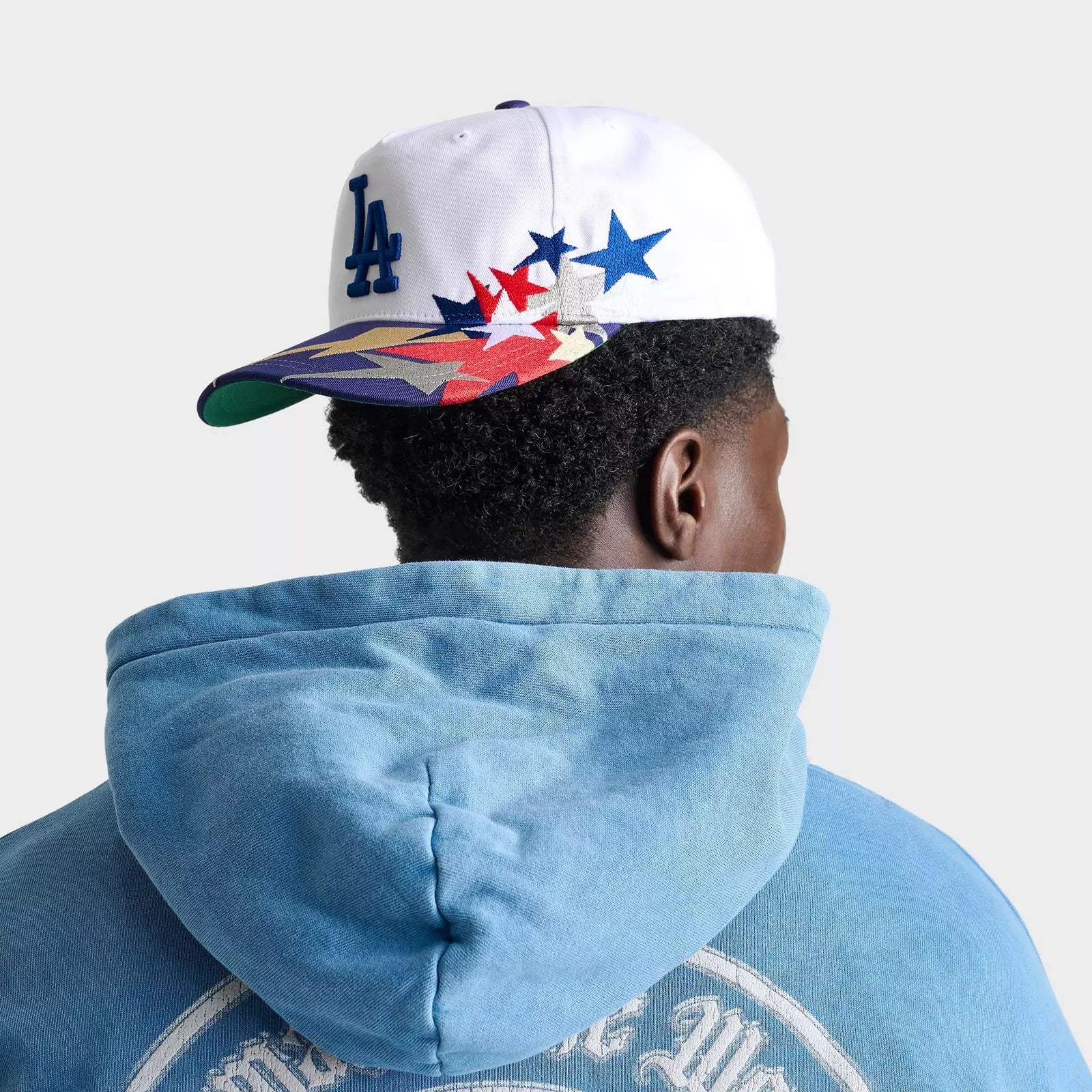 Mitchell & Ness Los Angeles Dodgers MLB Shooting Stars Caddy Fit Snapback Hat