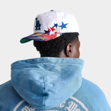 Mitchell & Ness Los Angeles Dodgers MLB Shooting Stars Caddy Fit Snapback Hat