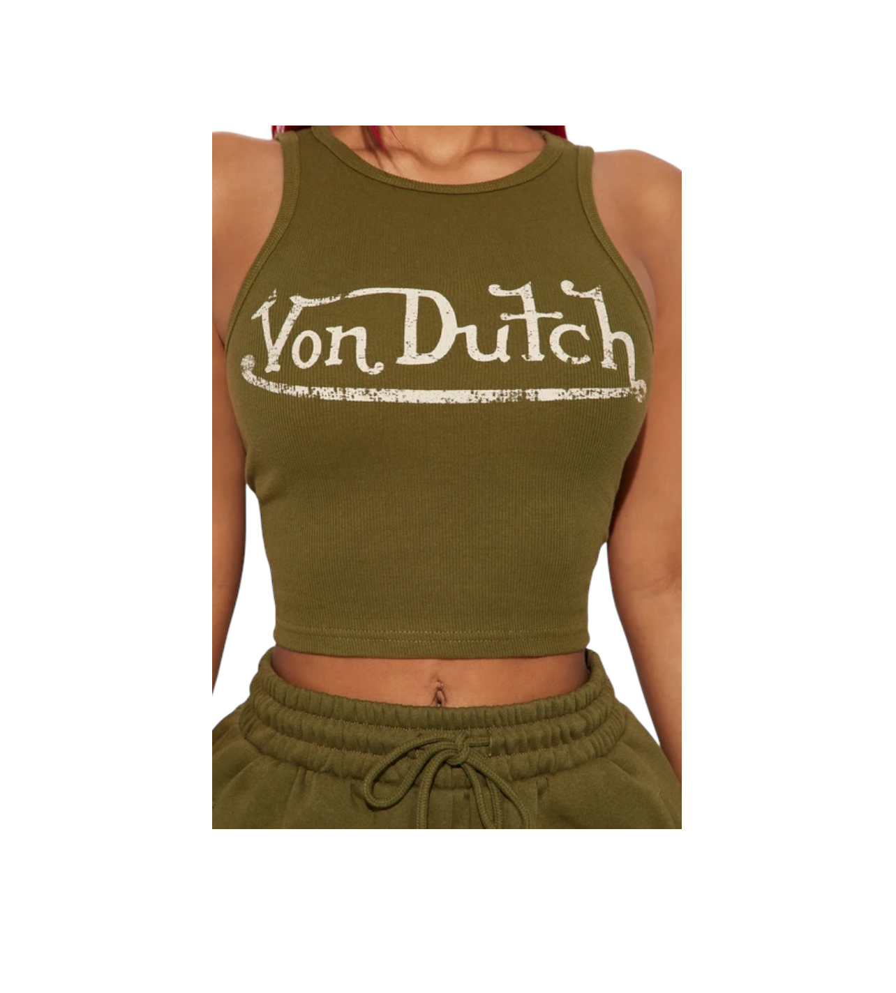 Von Dutch Olive Tank