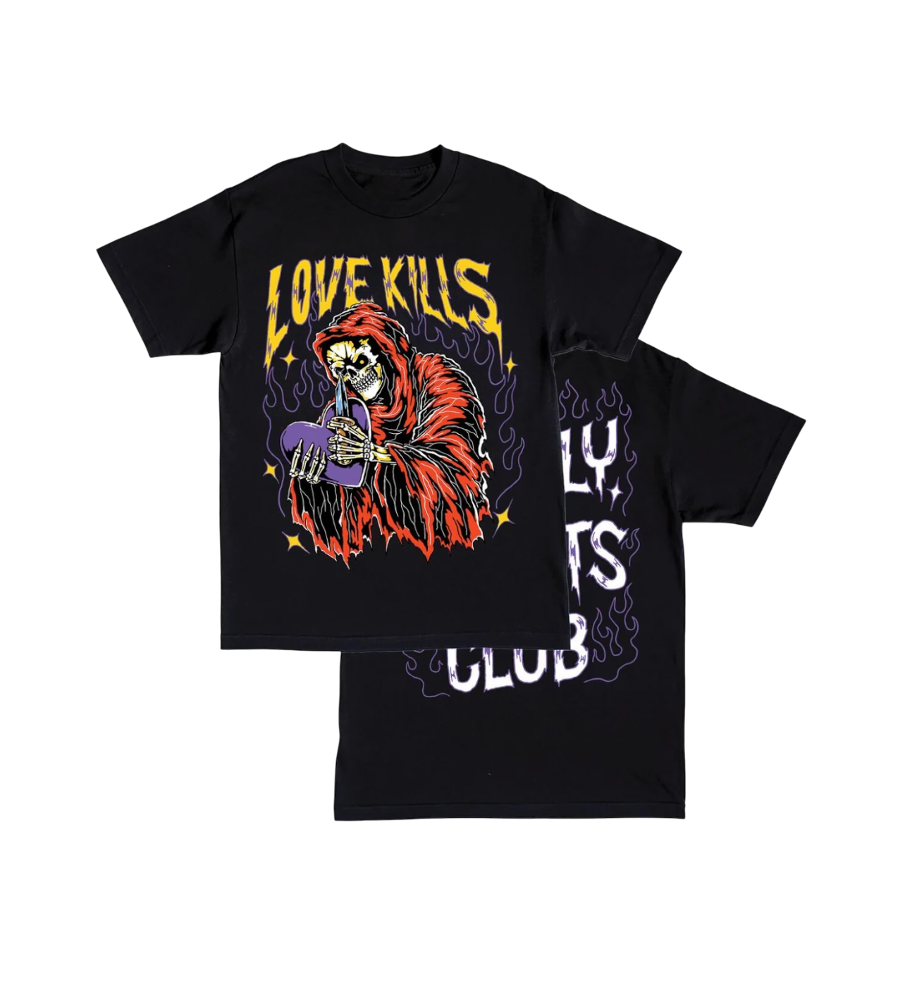 LH Love Kills Tee Black