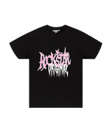 Rockstar Basic Logo Black/Pink Tee