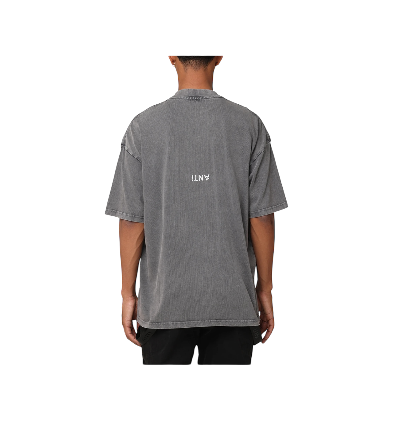 Anti Samurai Tee Grey/Yellow
