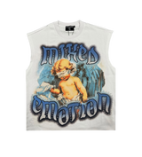 Mixed Emotion Blue Angel Cut Off