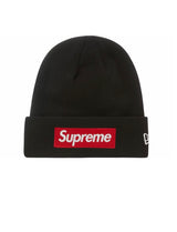 Supreme Black/Red Box Logo Beanie