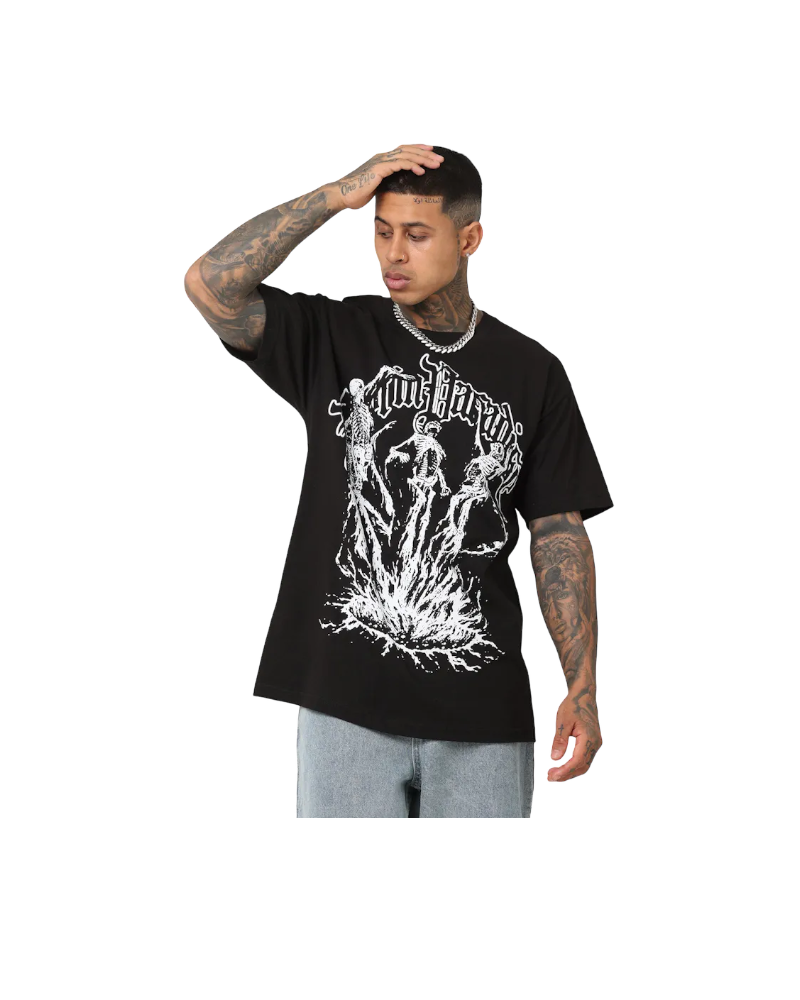 Rest In Paradise Triple Skull Tee