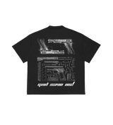 Never Switch Tee Black