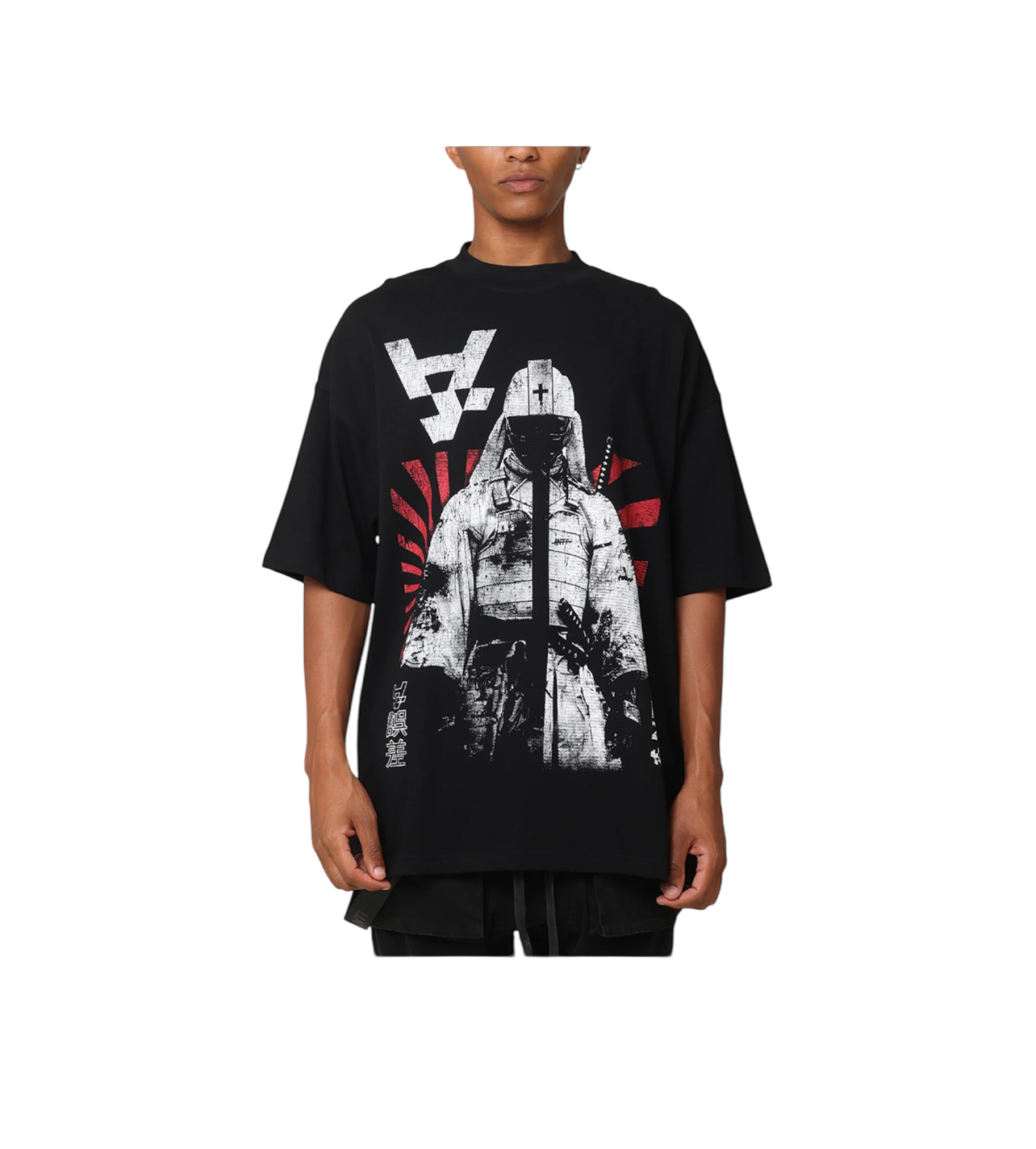 Anti Samurai Tee Black/Red