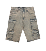 Waimea Vintage Grey Pocket Jean Shorts