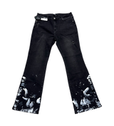 EPTM Pant Flare Denim Black