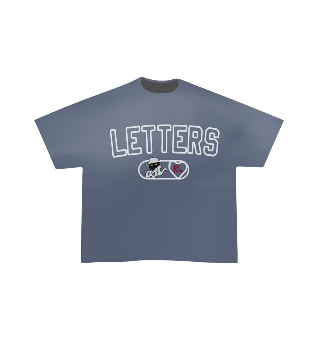 Red Letters Fred Wash Tee