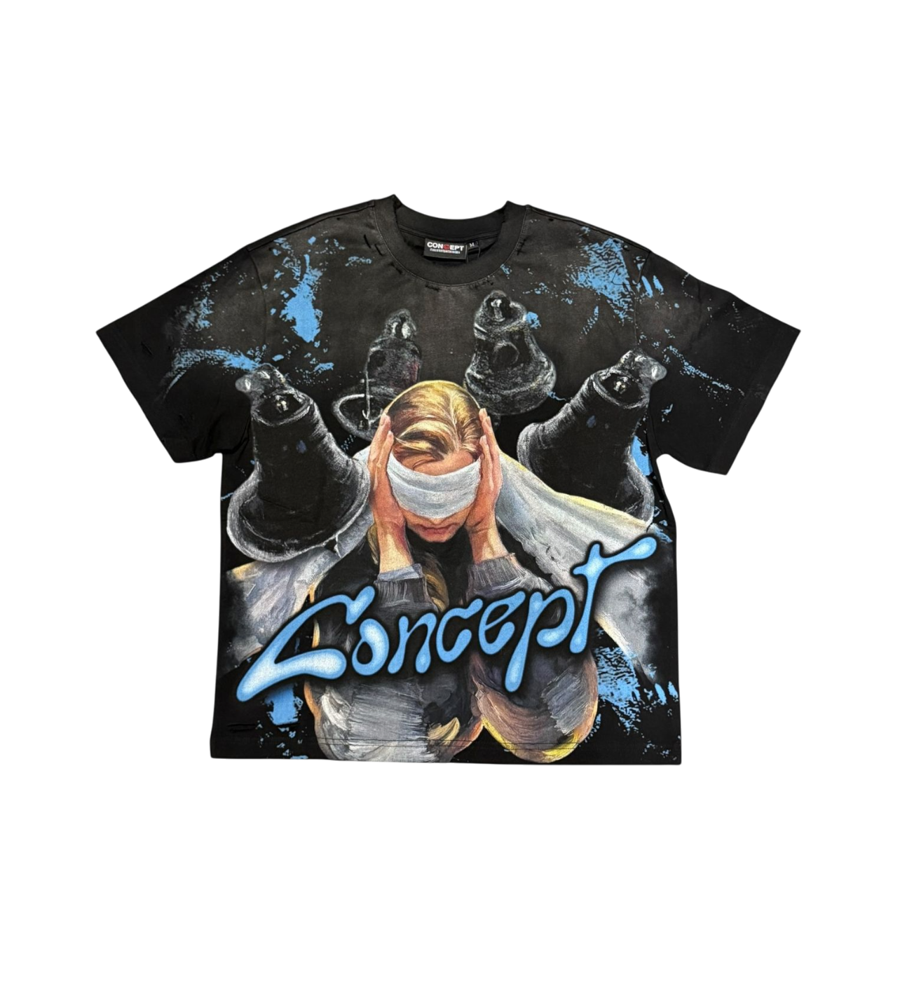 Concept “Silence” Tee Black