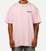 Carre Basic Logo Pink/Black Tee