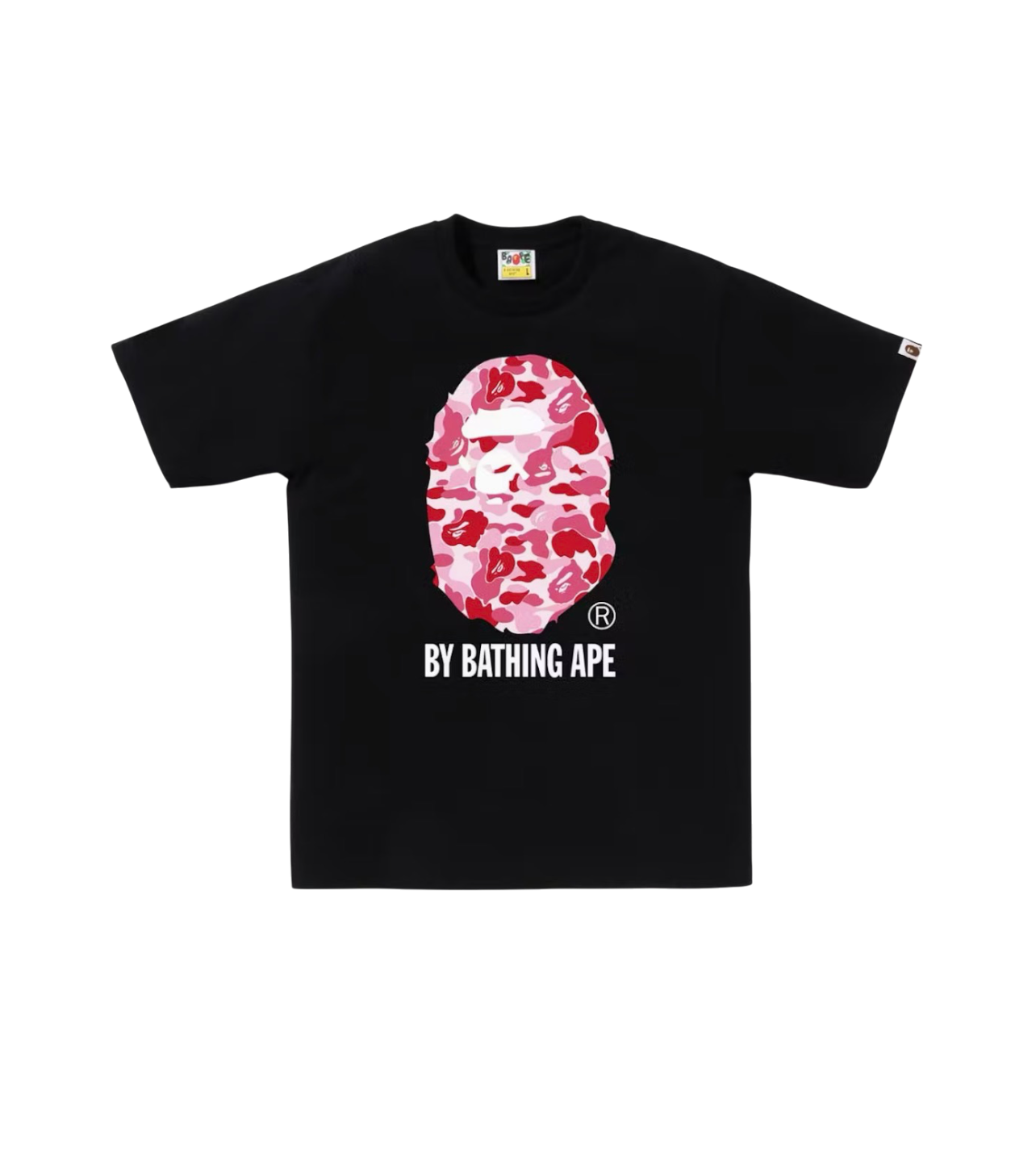 Bape ABC Camo Black/Pink Tee