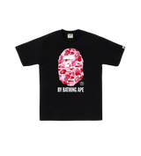 Bape ABC Camo Black/Pink Tee