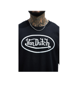 Von Dutch Logo Tee Black