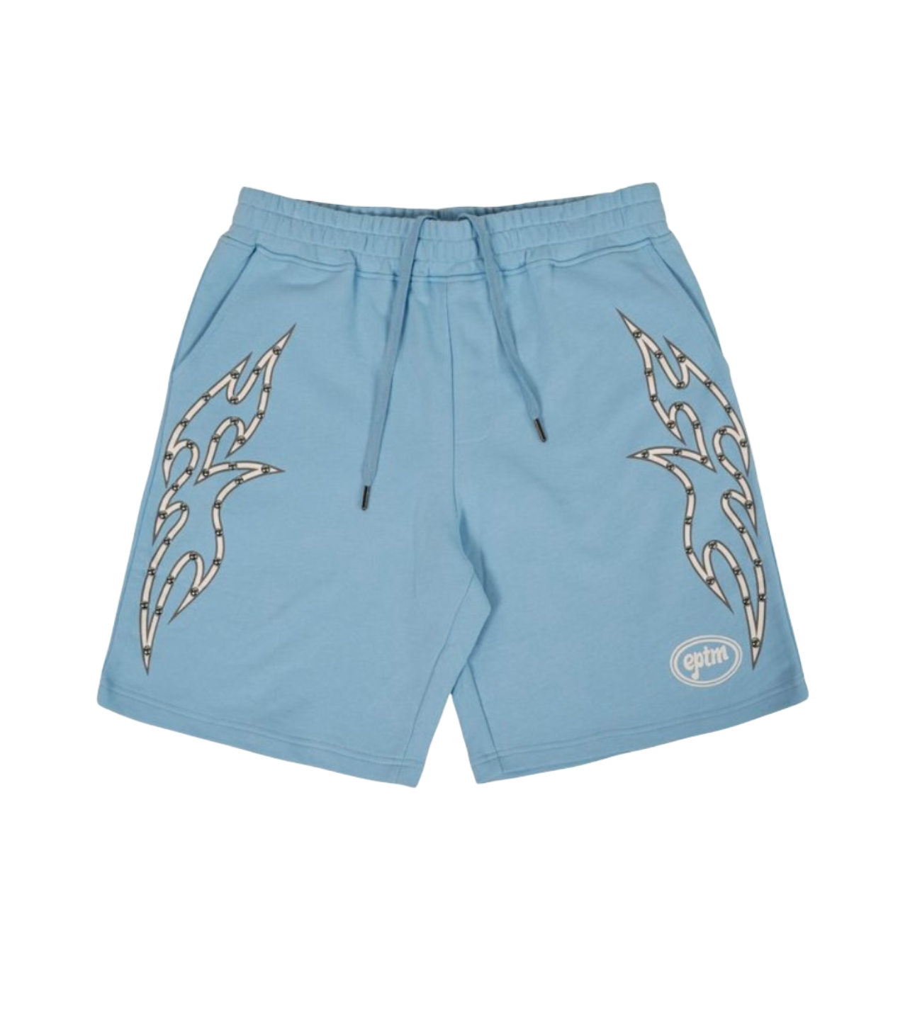 EPTM Studded Shorts Blue