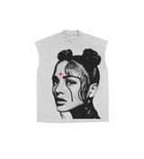 Madness “Spiritual Girl” Cut Off Tee White