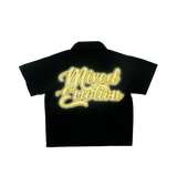Mixed Emotions Angel Button Down