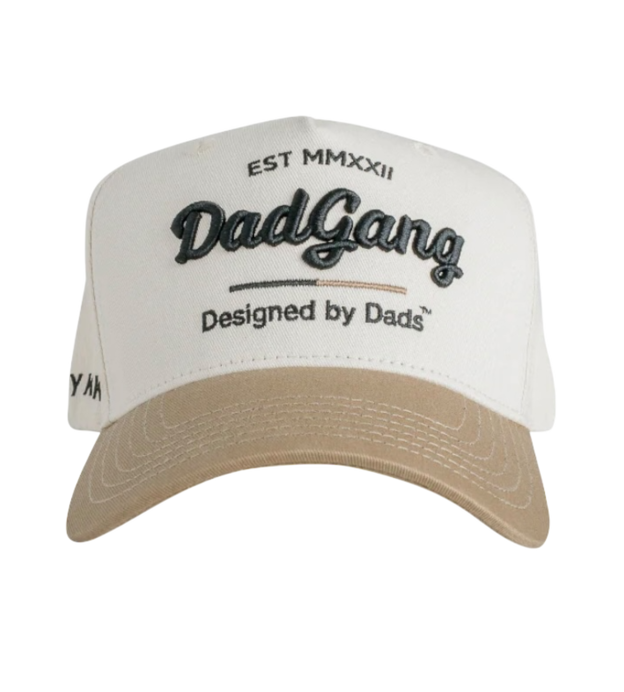 Dad Gang Tan Brim Hat