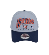 New Era Houston Astros MLB 9FORTY Embroidery Wordmark A-Frame Snapback Hat