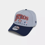New Era Houston Astros MLB 9FORTY Embroidery Wordmark A-Frame Snapback Hat