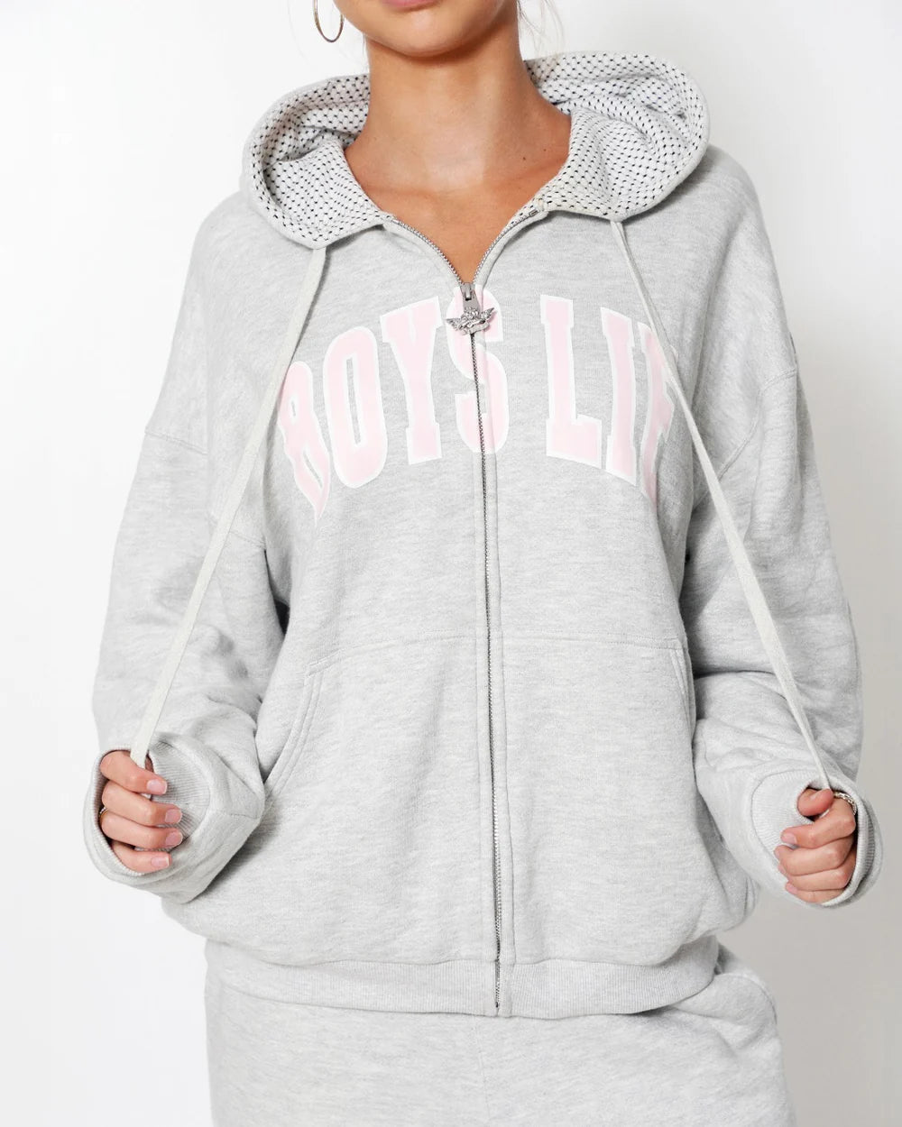 Boys Lie CandyQueen V2 Harley Zip Hoodie