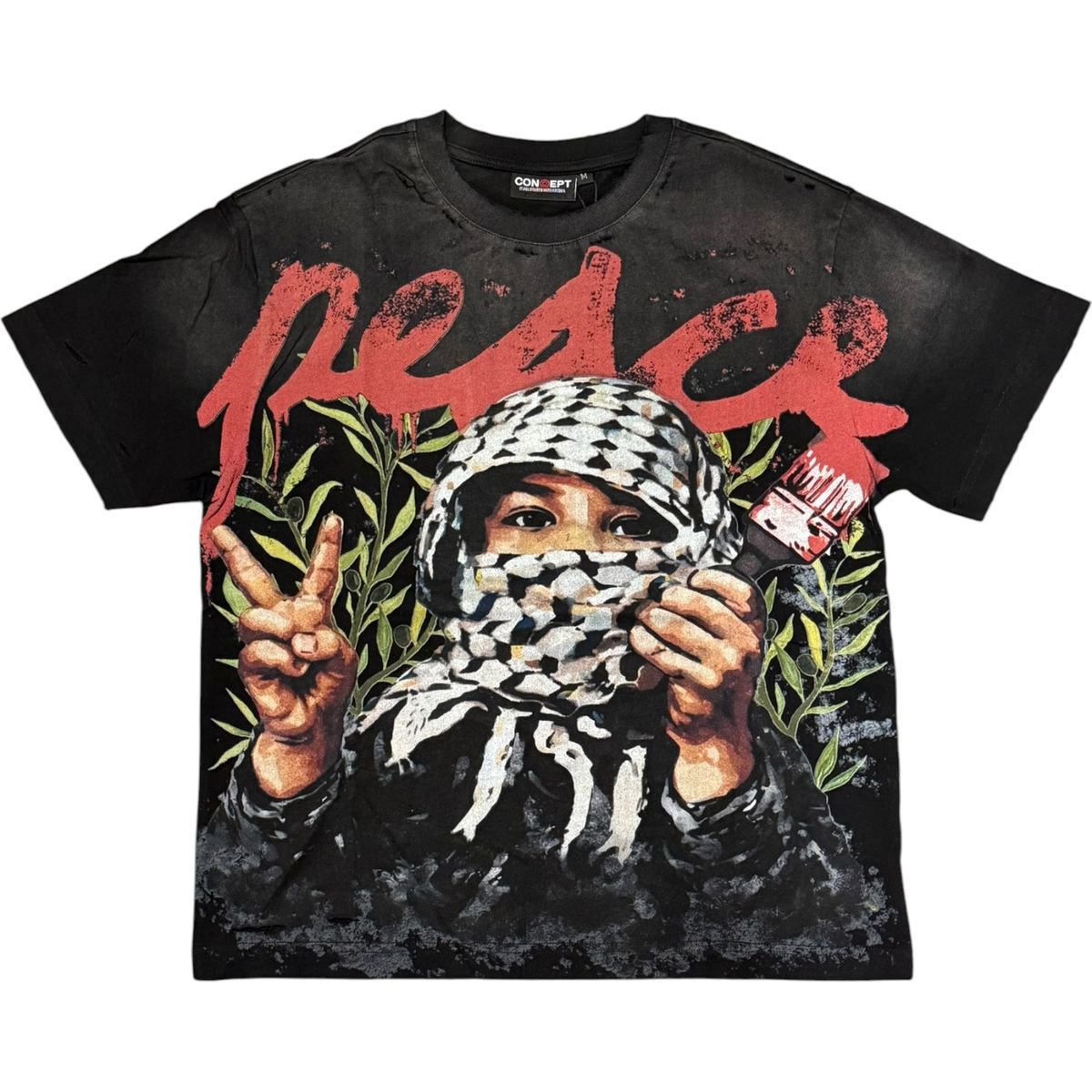 Concepts “Peace” Tee Black