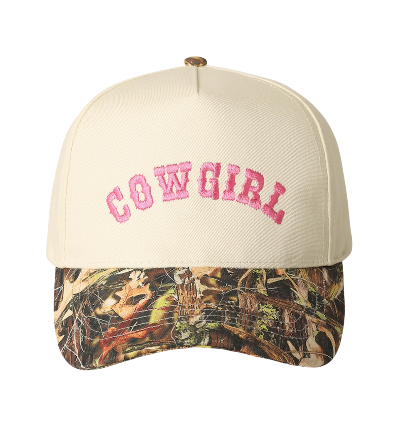 Cowgirl Camo Hat Pink