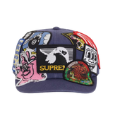 Supreme Patches- 6 Panel Navy SS25