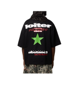 Loiter Human Race Star Tee Black