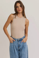 Le Lis Bodysuit Almond