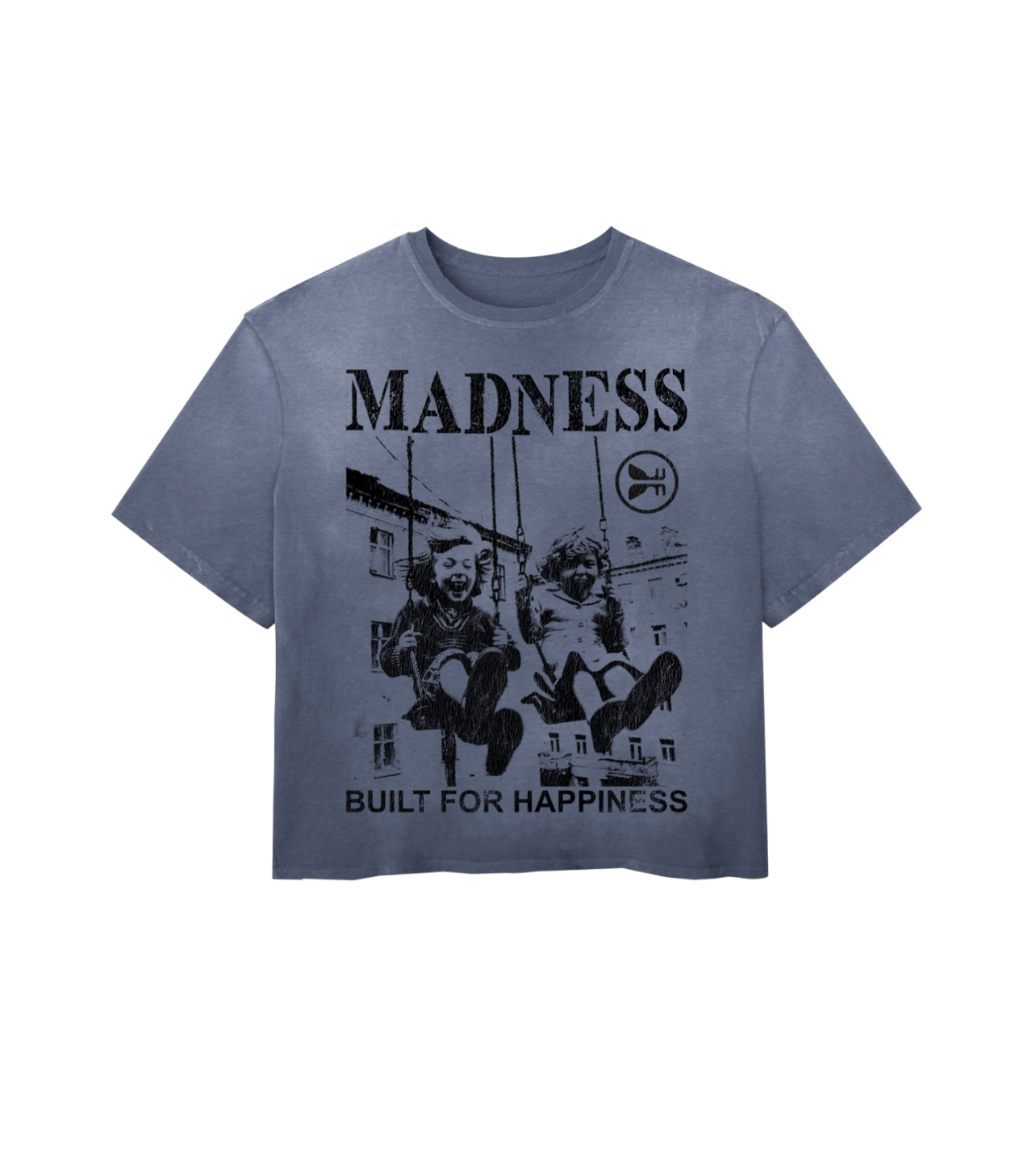 Madness “Happiness” Vintage Tee Navy
