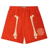 EE Bone Shorts Halloween Orange