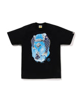 Bape Black Koi Fish Tee