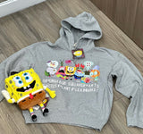 CPFM Spongbob Hoodie Grey