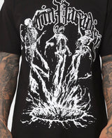 Rest In Paradise Triple Skull Tee