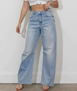 Baggy Rigid Relaxed Hip Denim Vibrant MIU