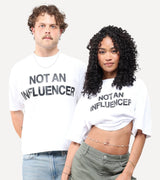 Not An Influencer White OG Tee