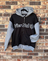 4.0 Streetwear Co Vier Nul Zip-Up Grey