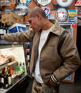 EPTM Mocha Varsity Jacket
