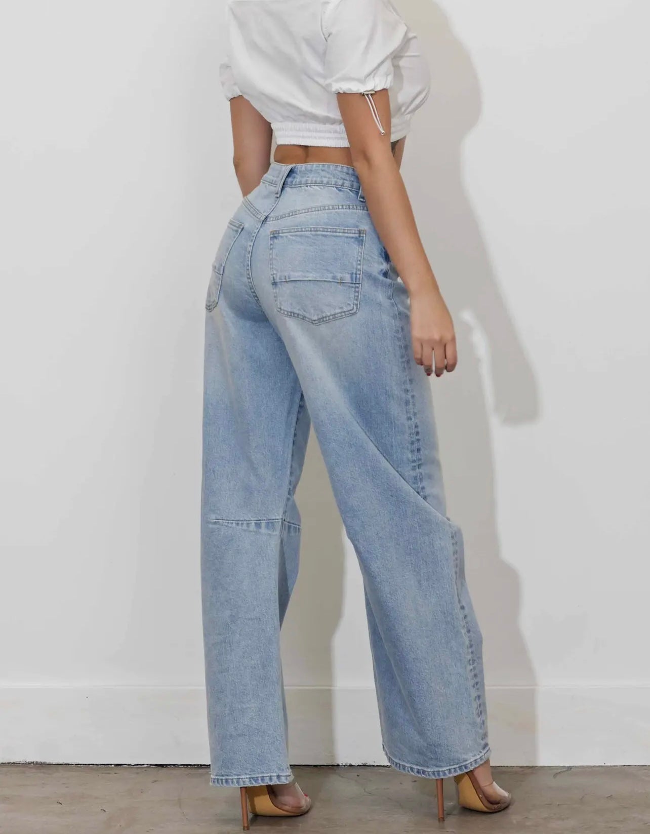 Baggy Rigid Relaxed Hip Denim Vibrant MIU