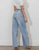 Baggy Rigid Relaxed Hip Denim Vibrant MIU