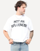 Not An Influencer White OG Tee