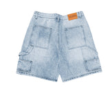Floor 914 Uniform Jean Shorts Blue