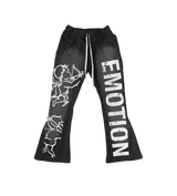 Mixed Emotions Premium Angel Sweatpants Black