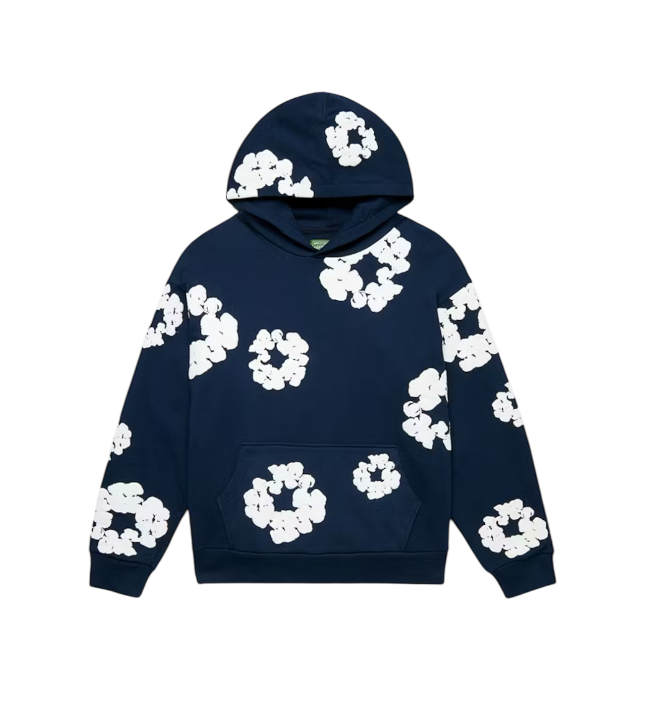 DT Cotton Wreath Navy Hoodie