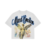 Mixed Emotions Angel Studded Tee White